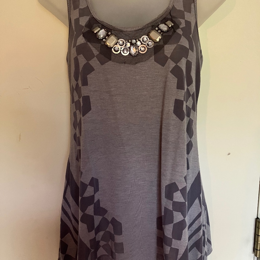 Embellished Tank Top
